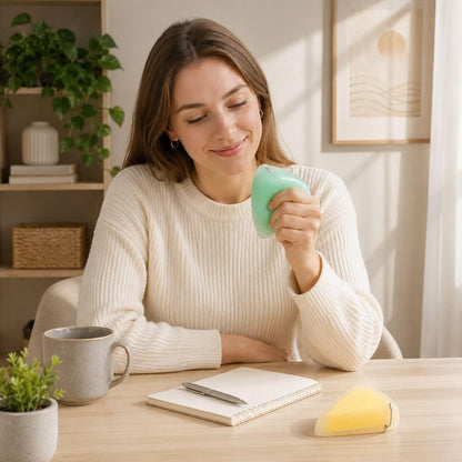 2 PCS Cheese Squishy, Squishy Cheese Yellow & Green Cheese Squishies, Soft Slow Rising Squishy Cheese Shape, 7*5*2.5 cm Fidget Squeeze Relax Reliever for Office Home Travel, Funny Sensory for People