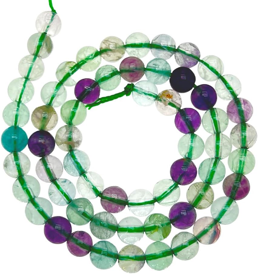 Natural Gemstone Yellow Jade Round Loose Beads for DIY Jewelry Making | 8mm Polished Smooth Stone Beads for Bracelet Necklace Jwelery Making Supplies
