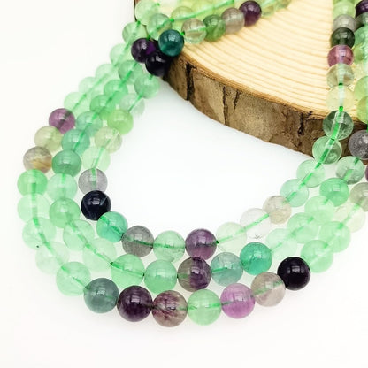 Natural Gemstone Yellow Jade Round Loose Beads for DIY Jewelry Making | 8mm Polished Smooth Stone Beads for Bracelet Necklace Jwelery Making Supplies