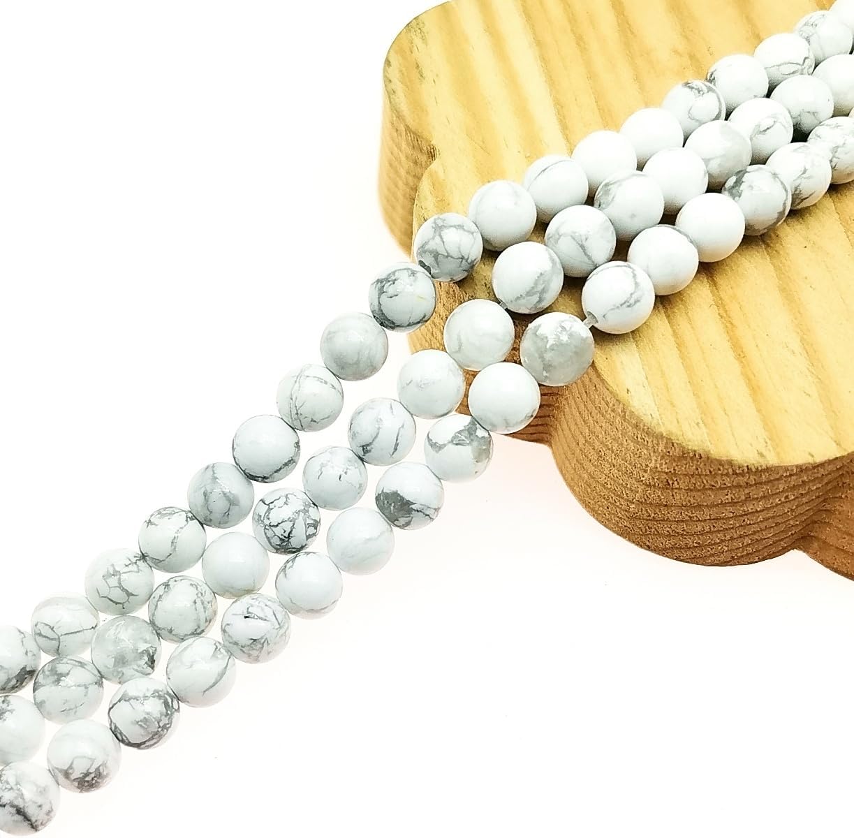 Natural Gemstone Yellow Jade Round Loose Beads for DIY Jewelry Making | 8mm Polished Smooth Stone Beads for Bracelet Necklace Jwelery Making Supplies