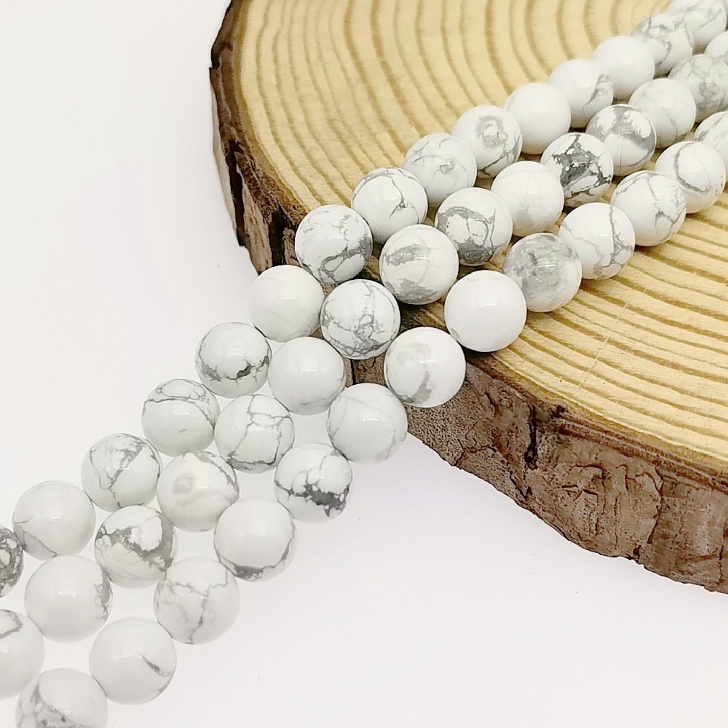 Natural Gemstone Yellow Jade Round Loose Beads for DIY Jewelry Making | 8mm Polished Smooth Stone Beads for Bracelet Necklace Jwelery Making Supplies