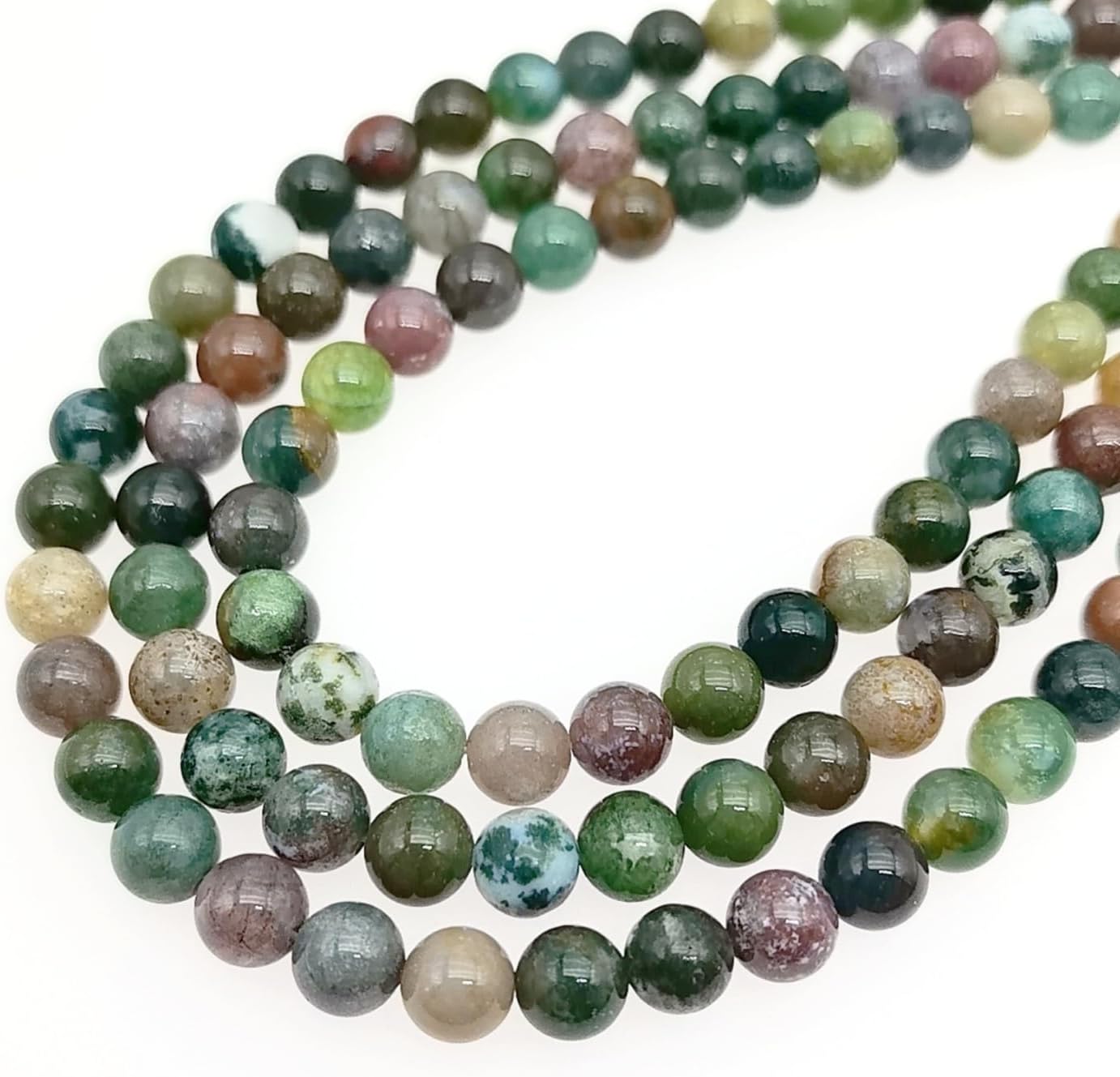 Natural Gemstone Yellow Jade Round Loose Beads for DIY Jewelry Making | 8mm Polished Smooth Stone Beads for Bracelet Necklace Jwelery Making Supplies