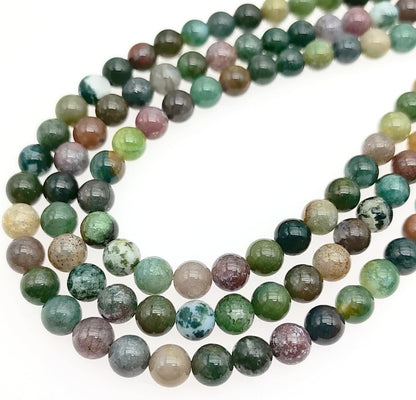 Natural Gemstone Yellow Jade Round Loose Beads for DIY Jewelry Making | 8mm Polished Smooth Stone Beads for Bracelet Necklace Jwelery Making Supplies