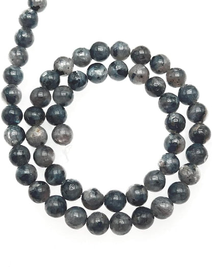 Natural Gemstone Yellow Jade Round Loose Beads for DIY Jewelry Making | 8mm Polished Smooth Stone Beads for Bracelet Necklace Jwelery Making Supplies