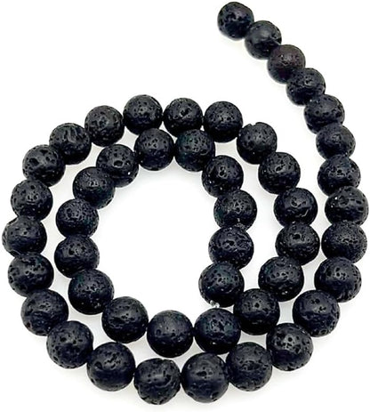 Natural Gemstone Yellow Jade Round Loose Beads for DIY Jewelry Making | 8mm Polished Smooth Stone Beads for Bracelet Necklace Jwelery Making Supplies