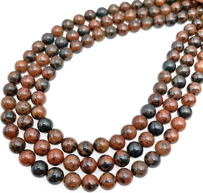 Natural Gemstone Yellow Jade Round Loose Beads for DIY Jewelry Making | 8mm Polished Smooth Stone Beads for Bracelet Necklace Jwelery Making Supplies
