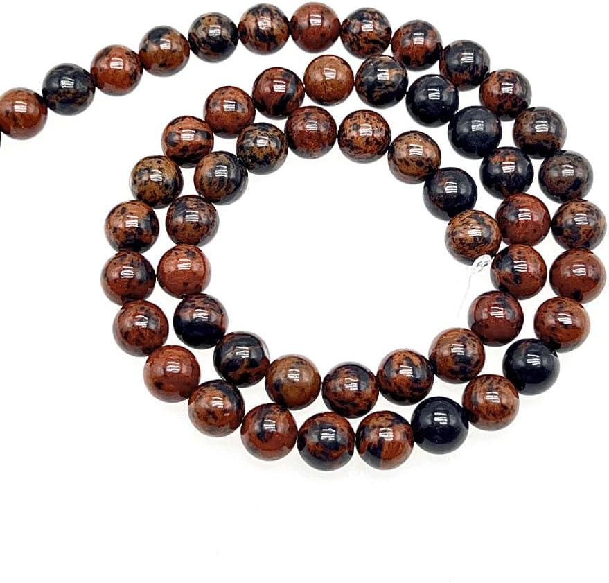Natural Gemstone Yellow Jade Round Loose Beads for DIY Jewelry Making | 8mm Polished Smooth Stone Beads for Bracelet Necklace Jwelery Making Supplies