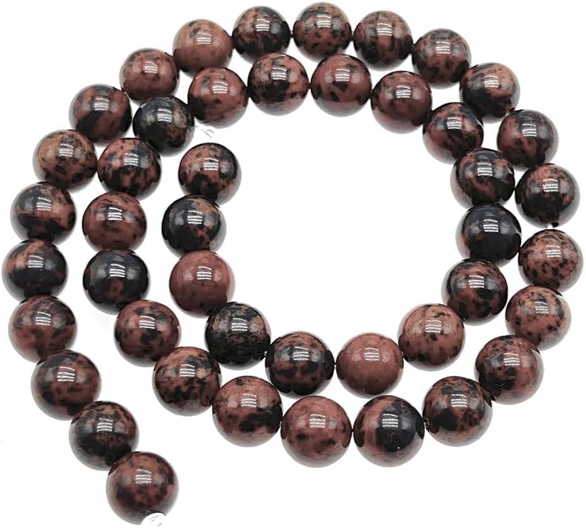 Natural Gemstone Yellow Jade Round Loose Beads for DIY Jewelry Making | 8mm Polished Smooth Stone Beads for Bracelet Necklace Jwelery Making Supplies