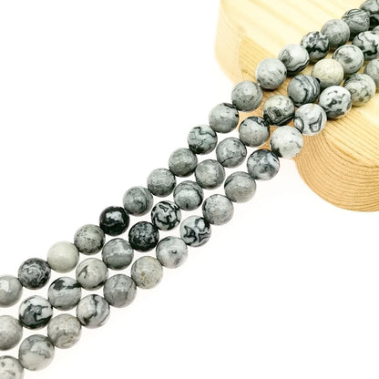 Natural Gemstone Yellow Jade Round Loose Beads for DIY Jewelry Making | 8mm Polished Smooth Stone Beads for Bracelet Necklace Jwelery Making Supplies