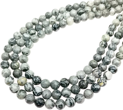 Natural Gemstone Yellow Jade Round Loose Beads for DIY Jewelry Making | 8mm Polished Smooth Stone Beads for Bracelet Necklace Jwelery Making Supplies