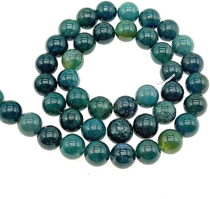 Natural Gemstone Yellow Jade Round Loose Beads for DIY Jewelry Making | 8mm Polished Smooth Stone Beads for Bracelet Necklace Jwelery Making Supplies