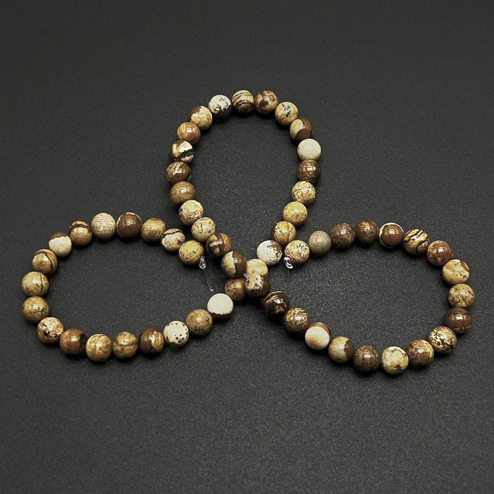 Natural Gemstone Yellow Jade Round Loose Beads for DIY Jewelry Making | 8mm Polished Smooth Stone Beads for Bracelet Necklace Jwelery Making Supplies