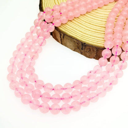 Natural Gemstone Yellow Jade Round Loose Beads for DIY Jewelry Making | 8mm Polished Smooth Stone Beads for Bracelet Necklace Jwelery Making Supplies