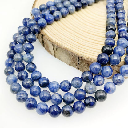 Natural Gemstone Yellow Jade Round Loose Beads for DIY Jewelry Making | 8mm Polished Smooth Stone Beads for Bracelet Necklace Jwelery Making Supplies