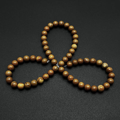 Natural Gemstone Yellow Jade Round Loose Beads for DIY Jewelry Making | 8mm Polished Smooth Stone Beads for Bracelet Necklace Jwelery Making Supplies