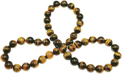 Natural Gemstone Yellow Jade Round Loose Beads for DIY Jewelry Making | 8mm Polished Smooth Stone Beads for Bracelet Necklace Jwelery Making Supplies