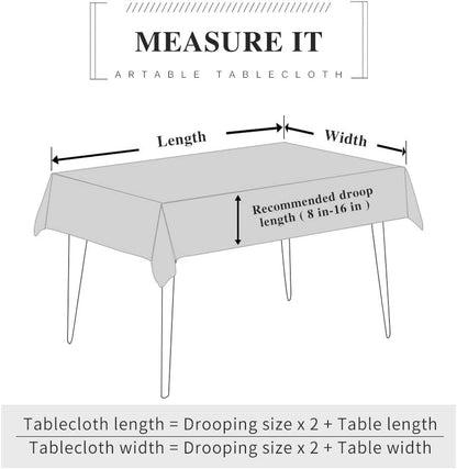 Clear Table Cover Protector Vinyl PVC Rectangle Table Cloth with Floral Print Pattern Oil Proof Wipe-able Plastic Tablecloths for Dining Tables Parties Holidays (Lemon, 60 x 84 Inches)