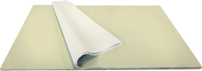 Bulk 20 x 30 Inches Recycled Tissue, Pastel Yellow, 480 Unfolded Sheets (BFT43)