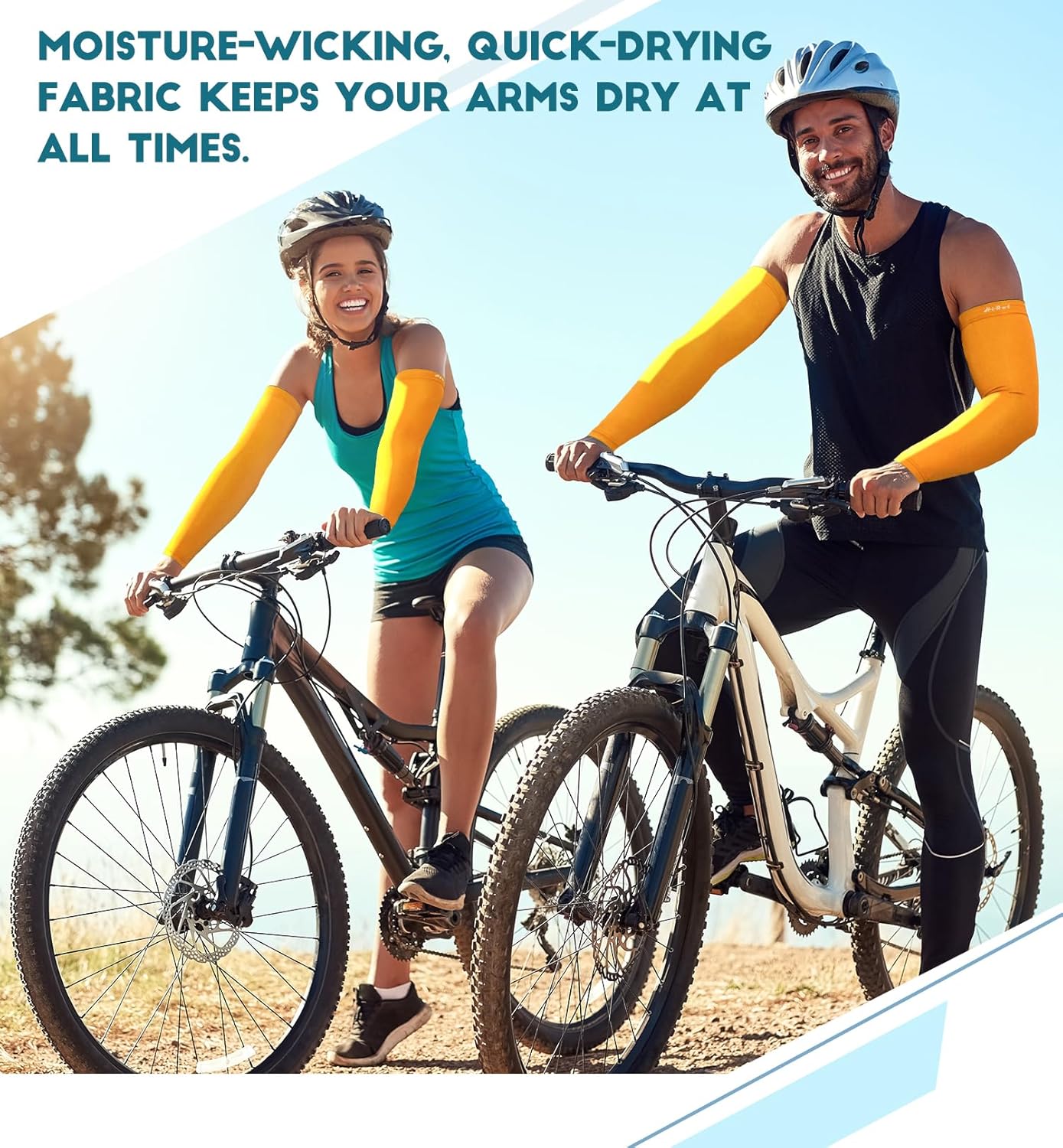 Arm Compression Sleeves for Men Women Youth, UV Protection 20-30mmHG Support Tattoo Cover, Breathable Moisture-Wicking