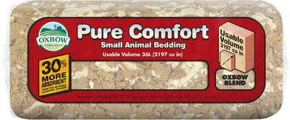 Oxbow Small Animal Bedding, Hamster, Guinea Pig, Rabbit, White, USA, 72 L | Oxbow Small Animal Bedding, Hamster, Guinea Pig, Rabbit, White, USA, 72 L
