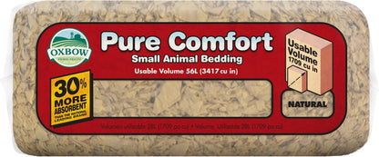Oxbow Small Animal Bedding, Hamster, Guinea Pig, Rabbit, White, USA, 72 L | Oxbow Small Animal Bedding, Hamster, Guinea Pig, Rabbit, White, USA, 72 L