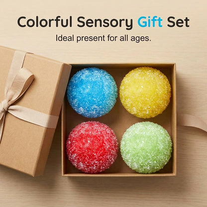 Crunchy Squishy Stress Ball, New Ice Squishies Skin Fidget Sensory Squeeze Ball, Slow Rising Squishies Satisfying Squishy Relaxing Fidget，Yellow