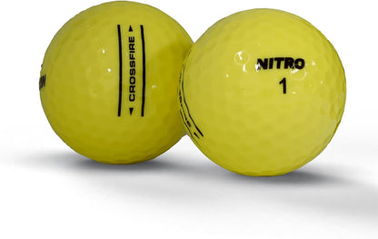 Crossfire 45 Golf Balls, 45- Pack - Yellow