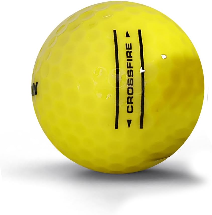 Crossfire 45 Golf Balls, 45- Pack - Yellow