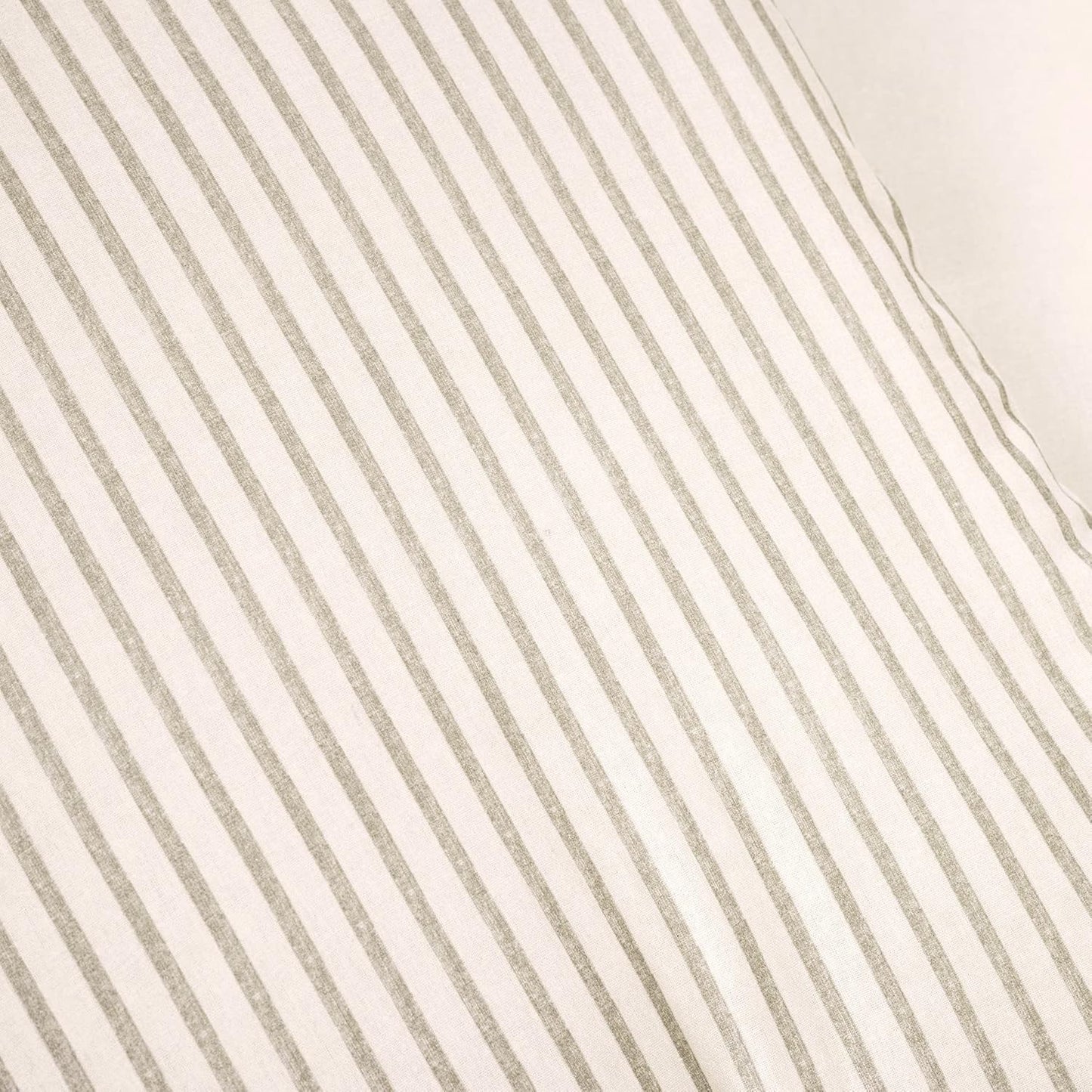 Farmhouse Stripe Reversible Cotton Comforter Set, 3 Piece Set, King, Yellow & Gray - Cozy Farmhouse Bedding Set - Rustic Decor - Striped Comforter - Modern Farmhouse Bedroom Decor