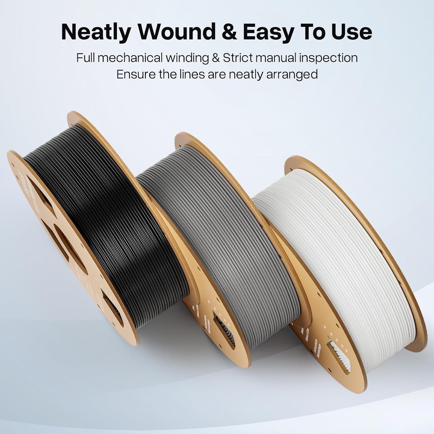 PLA+ 1.75mm 3D Printer Filament 2 Pack 1kg Yellow | PLA Plus with Dimensional Accuracy +/- 0.02mm, Higher Strength and Toughness, Neatly Wound, Fits for Most FDM 3D Printers
