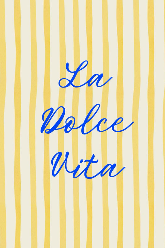 La Dolce Vita Notebook – Aesthetic Lined Journal with Lemon Theme: Beautiful 90-Page Writing Notebook with Italian Vibes, Minimalist Cover & Cute Lemon Corner Designs