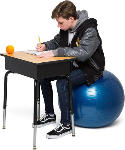 Bouncyband Balance Ball – Create Flexible Seating to Improve Focus at School, Office, or Home with This No-Roll Weighted Ball