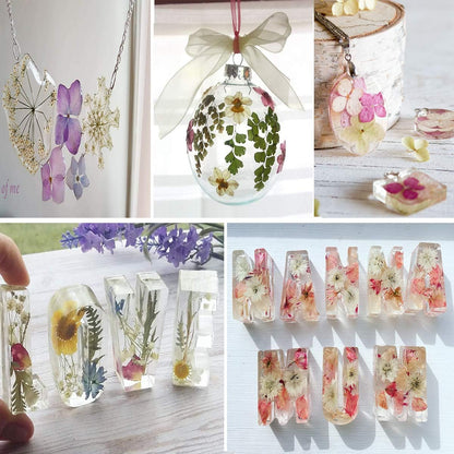 150PCS Yellow Dried Pressed Flowers for Resin - Real Nature Flowers Herb Set for DIY Jewelry Candle Soap Vase Making Nail Card Scrapbook Art Craft Floral Decors