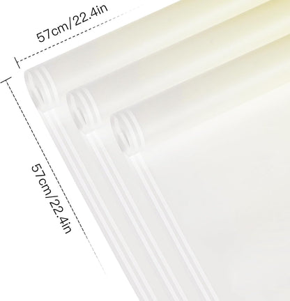 20 Sheets Flower Wrapping Paper - Light Yellow Gradient Color Plastic Packaging - Waterproof Floral Bouquet Wrapping Paper - Florist Supplies Packaging for Birthday, Wedding, DIY Crafts