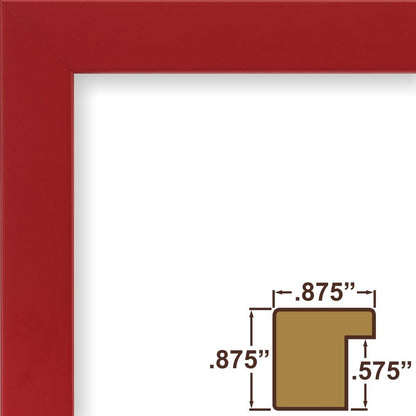Confetti, Modern Light Yellow Picture Frame, 16 x 20 Inch - Colors B
