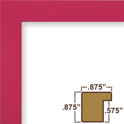 Confetti, Modern Light Yellow Picture Frame, 16 x 20 Inch - Colors B