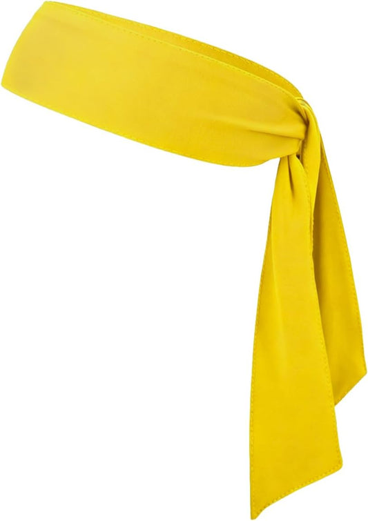 Sport Tie Headbands Tennis Head Tie for Men Women Sports Fans Ninja Soccer Basketball Teams Head Ties Halloween