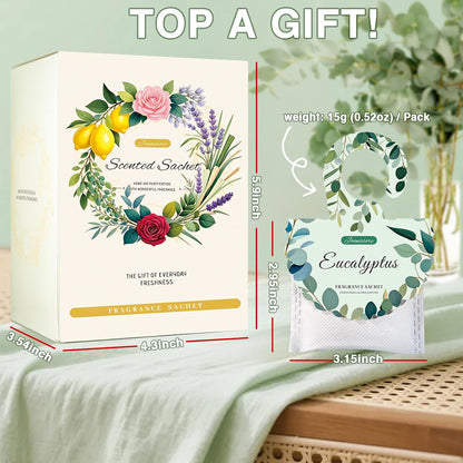 15 Packs Lemon Scented Sachets Bag for Drawers and Closets | Home Fragrance Sachet, Long-Lasting Hanging Closet Deodorizer Smell Goods for House
