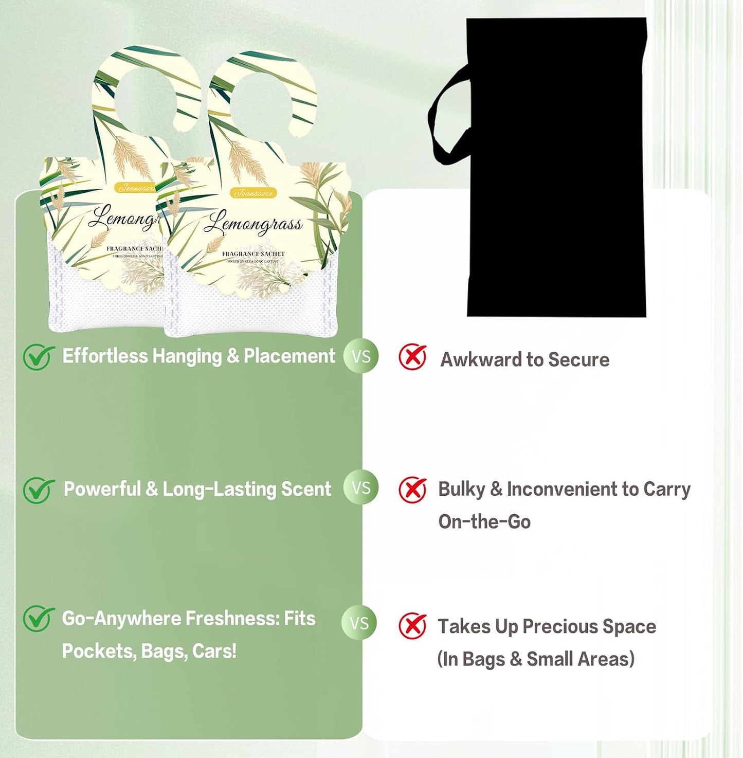 15 Packs Lemon Scented Sachets Bag for Drawers and Closets | Home Fragrance Sachet, Long-Lasting Hanging Closet Deodorizer Smell Goods for House