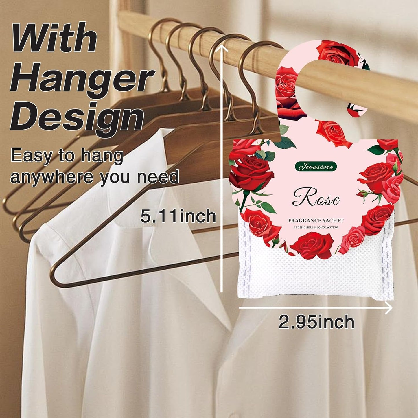 15 Packs Lemon Scented Sachets Bag for Drawers and Closets | Home Fragrance Sachet, Long-Lasting Hanging Closet Deodorizer Smell Goods for House