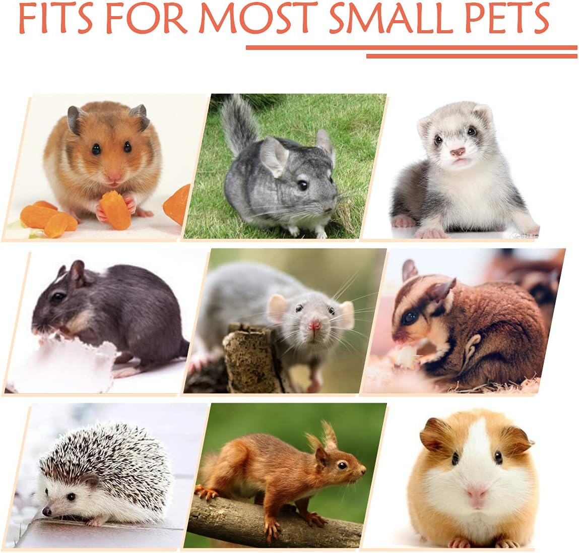 Triple-Layer Sugar Glider Hammock, Small Pet Cage Hammock, Sugar Glider Cage Accessories Hamster Bedding Small Animals Bed for Chinchilla Parrot Ferrets Rat Playing Sleeping (Yellow Duck)