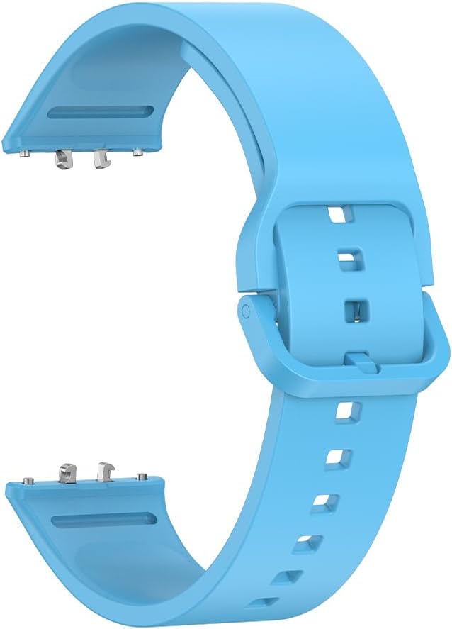 Compatible for Samsung Galaxy Fit 3 Watch Bands, Soft Silicone Replacement Straps Adjustable Sport Wristbands for SAMSUNG Galaxy FIT 3 SM-R390 Smartwatch Bands for Women&Men