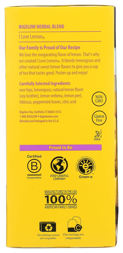 Love Lemon Herb Tea Case Pack (28 bags)