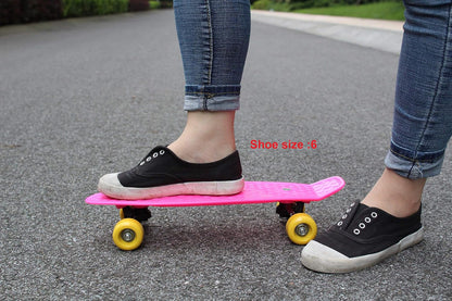 Mini Skateboard, Mini Cruiser Skateboard for Beginners
