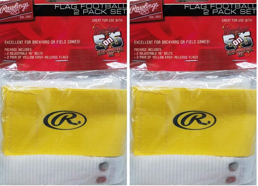 Flag Football 2 Pack Set Yellow
