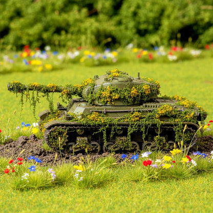 Realistic Miniature Vines Miniature Plants for Diorama | Miniatures for Crafts Fairy Garden Architecture Diorama Supplies Scenery Landscape(Bright Yellow)