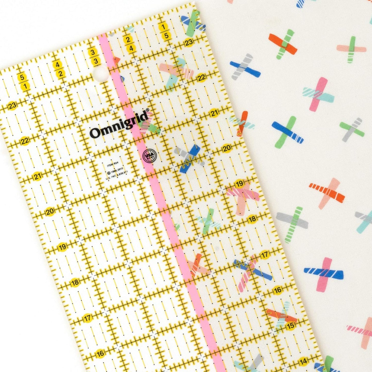 2102 Glow Line Tape, Pink/Orange/Yellow