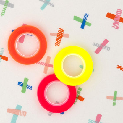 2102 Glow Line Tape, Pink/Orange/Yellow