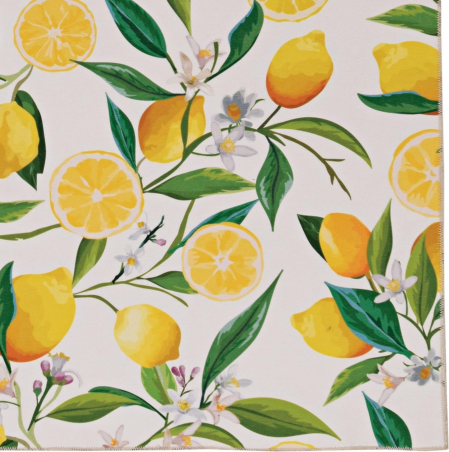 The Anywhere Washable Rug Wesley Ivory/Yellow 2' X 8' Runner Rug