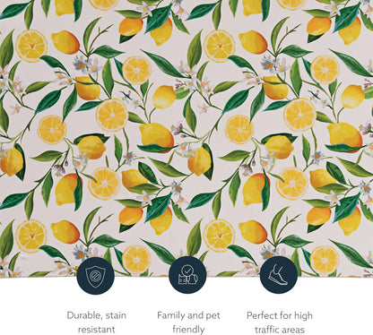 The Anywhere Washable Rug Wesley Ivory/Yellow 2' X 8' Runner Rug